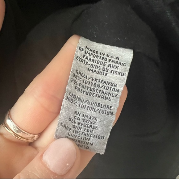 Helmut Lang Moto Style Black Denim Jacket - Picture 5 of 6